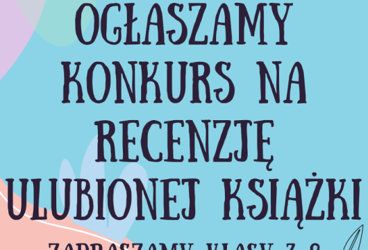 Konkurs na recenzję książki